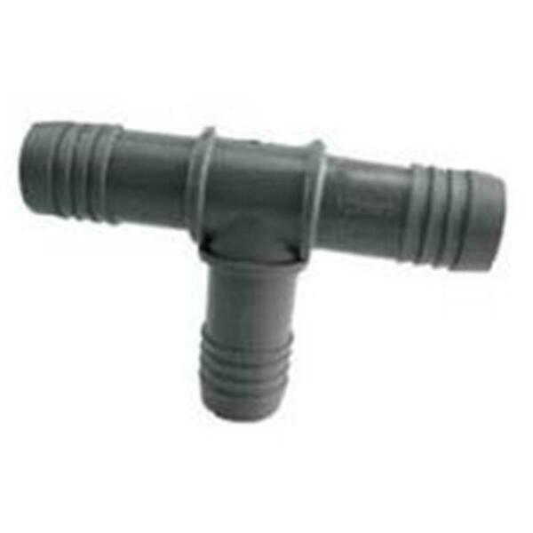 Boshart Industries 0.75 in. Boshart Hose Tee Pipe, Grey - Polyethylene 278531